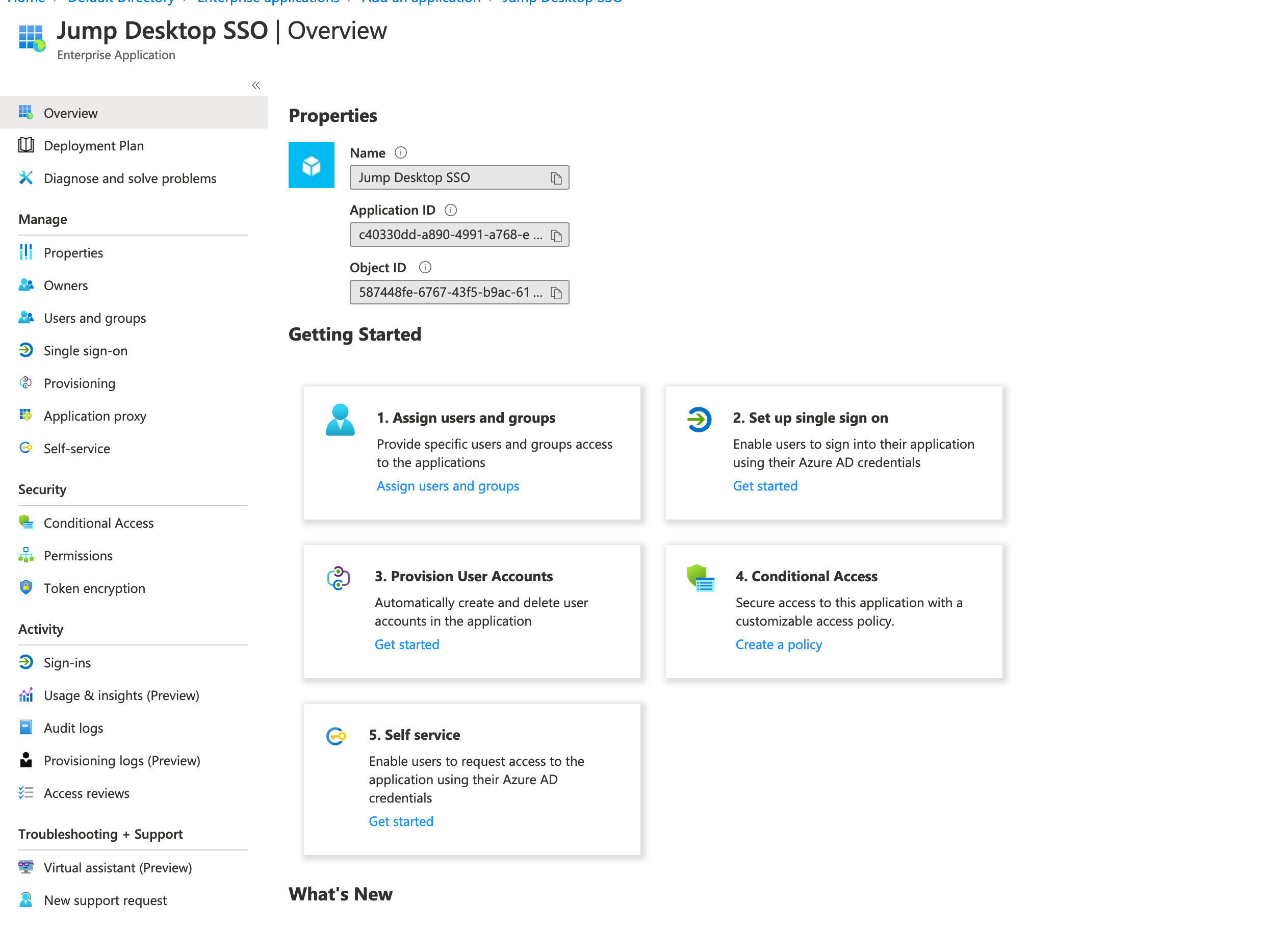 Set up Single Sign On – Jump Desktop Support